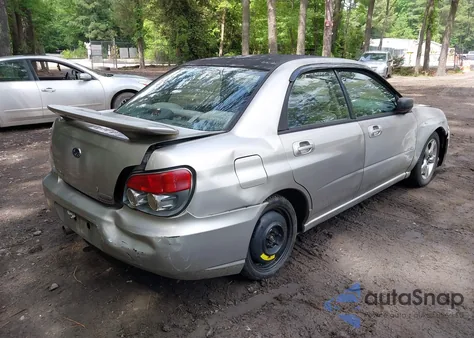 2006 Subaru Impreza 2.5I z USA, uszkodzony, nr VIN JF1GD67646G503844